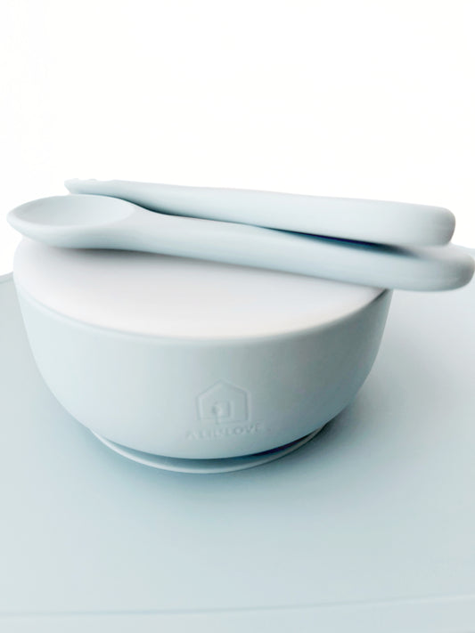 Baby's First Bites - Dining Starter Set (Calming Baby Blue)